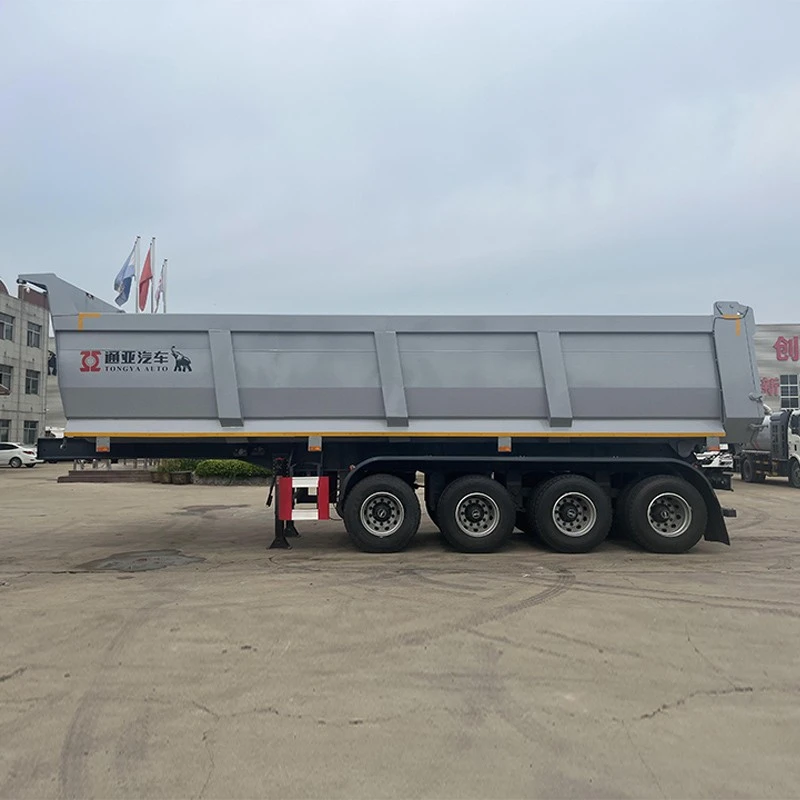 60t Задний дамный прицеп с сертификацией OTTC