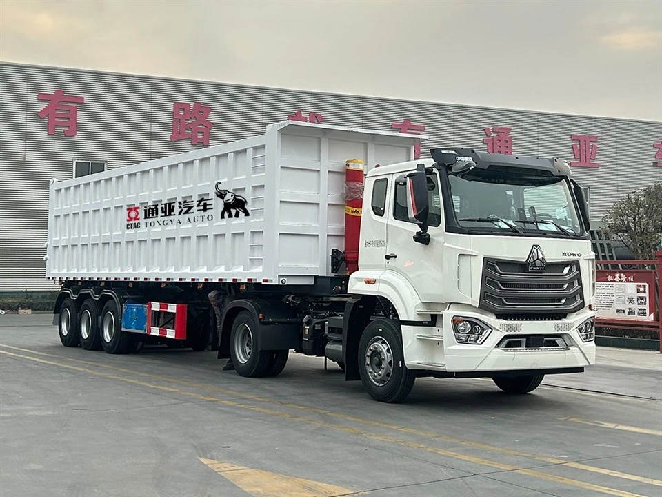 Dump Semi Trailer With Hydraulic Cylinder suppliers